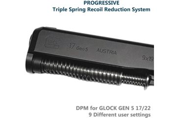 Image of DPM Adjustable Recoil Rod Reducer System for Glock 17/22/31/34/35/37 Gen 5 Boss 9 1000151