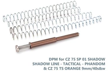 Image of DPM CZ 75 SP-01 Shadow/Shadow Line Tactical Phantom Mechanical Recoil Reduction System, Stainless, MS-CZ/4