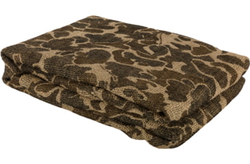 Image of DRAKE DA1200016 Old School Camo Burlap 4'x 12'
