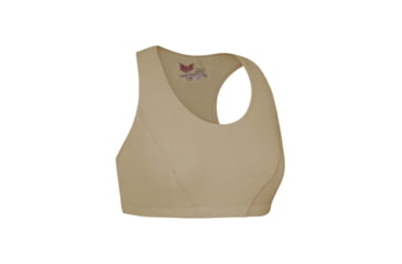 Image of DRIFIRE Prime FR Mid-Weight Soft Compression Sports Bra - Womens, Desert Sand, Small, DF2-762-SB-DS-SM