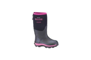 Image of Dryshod Arctic Storm Kids Winter Boot, Black/Pink, 10 ARS-KD-PN-010