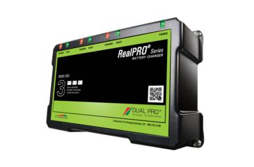 Image of Dual Pro RealPRO Series Battery Charger - 18A - 3-6A-Banks - 12V-36V 68412