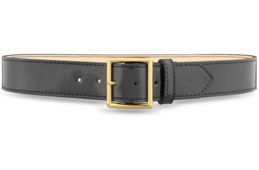 Image of DutyMan 1-3/4inch Hi-gloss Leather Garrison Belt With Gold Buckle DTY-1631-40-9032