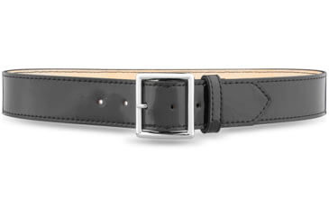 Image of DutyMan 1-3/4inch Hi-gloss Leather Garrison Belt With Nickel Buckle DTY-1631-40-9031