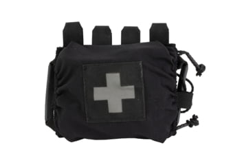 Image of Eagle Industries Ambidextrous BELT IFAK Medical Pouch, Black, GR-MEDP-DZ-DP-TS-5BK
