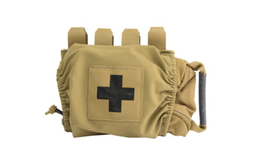 Image of Eagle Industries Ambidextrous BELT IFAK Medical Pouch, Coyote Tan, GR-MEDP-DZ-DP-TS-55COV