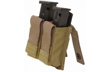 Image of Eagle Industries Double Pistol Mag Pouch, FB MOLLE