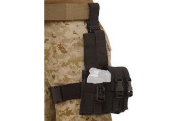Image of Eagle SAS Black Flash Bang  3 Pouch SAS-FBP-BK