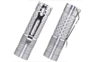 Image of EAGTAC D3C RC TI Flashlight, XM-L2 U4 CW LED, 800lm, Silver, D3C-CLICKY-TI-XML2-CW