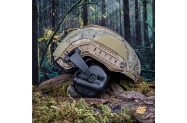 Image of Earmor M16A Rail Mount Kit for Earmor M31/M32 PLUS to ARC Rails, Tactical Black, M16A-BK