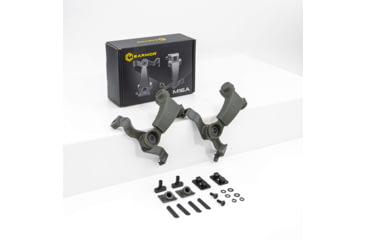 Image of Earmor M31/M32 PLUS/EXFIL M16A-TW Rail Mount Kit, Foliage Green, M16A-TW-FG