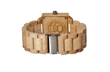 Image of Earth Culm Wooden Unisex Watch, Khaki/Tan ETHEW1001, EDEMO1