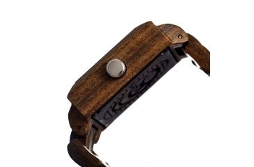 Image of Earth Culm Wooden Unisex Watch, Dark Brown ETHEW1002