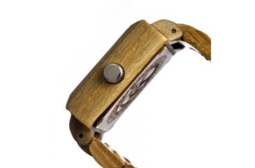 Image of Earth Culm Wooden Unisex Watch, Olive ETHEW1004