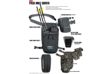 Image of Easton Pack Mule Quiver, Ranger Green, 1006616