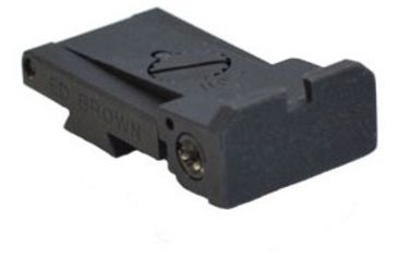 Image of Ed Brown Products Adjustable Rear Sight, Plain, Black, 954