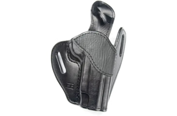 Image of Ed Brown Products Govenment Lightrail OWB Belt Holster, RMR Compatible, Shark/Cow, Black, HL-G-LR