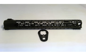 Image of EDEMO Battle Arms Development Rigidrail Handguard, AR-15/M16, M-LOK, 17 inch, Black, BAD-RR17-MLOK, EDEMO1