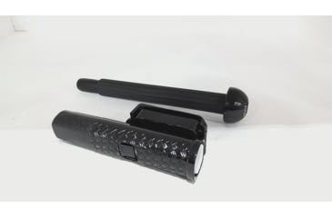 Image of EDEMO Monadnock 9452 AutoLock Patrol Kit, 22in Baton w/Super Grip &amp; Power Safety Tip in Black Chrome, Hindi Baton Cap, 360 Degree Swivel Holder in BW Black 1000627, EDEMO1