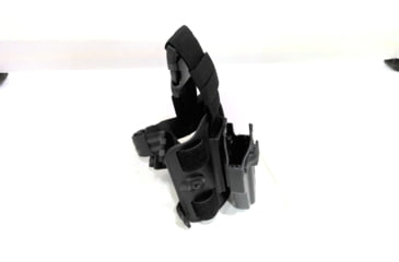 Image of EDEMO TRYBE Tactical Universal Holster w/ Drop Leg Platform, Black, TRT-UH-DLP-BL, EDEMO1