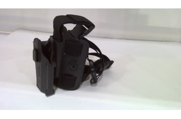 Image of EDEMO TRYBE Tactical Universal Holster w/ Drop Leg Platform, Black, TRT-UH-DLP-BL, EDEMO2