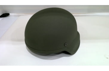 Image of USED United Shield ACH Ballistic Helmet Level IIIA LE Style Mid Cut w/ 4pt Harness System, OD Green, Large ACH-MICH LE - MID CUT-OD-LG, EDEMO1, Used, Condition Like New, Inspect and Rebox