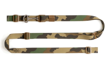 Image of Edgar Sherman Design Combat 2-Point Gun Slings, Matte, M81 Woodland, ESD-SL-M81
