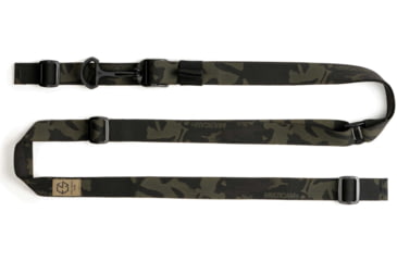 Image of Edgar Sherman Design Combat 2-Point Gun Slings, Matte, MultiCam Black, ESD-SL-MCB