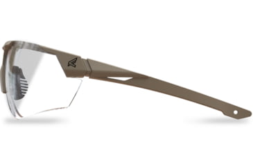 Image of Edge Eyewear Phantom Rescue Shooting Glasses, Tan499 Frame, Photochromic Vapor Shield Lenses, Standard, PR21PCVS