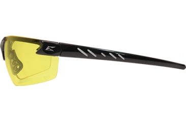 Image of Edge Eyewear Zorge G2 Safety Glasses Black Frame / Yellow Lenses, Universal DZ112-G2
