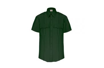 Image of Mens, Spruce Green, TexTrop2 Short Sleeve Shirt, Zipper