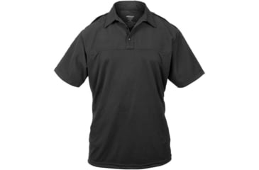 Image of Elbeco Uv1 Cx360 Undervest Short Sleeve Shirt-mens-black - UVS181-XS