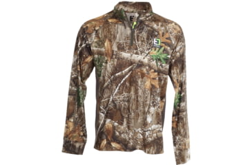 Image of Element Outdoors Drive Series Quarter Zip Shirt - Men's, Large, Edge, DS-QZ-L-ED