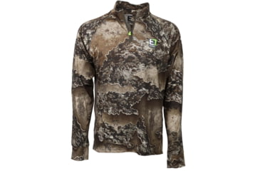 Image of Element Outdoors Drive Series Quarter Zip Shirt - Men's, Medium, Excape, DS-QZ-M-EX