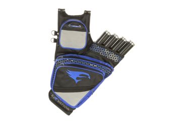 Image of Elevation Adrenalin Quiver, Black/Blue 4 Tube RH 13029