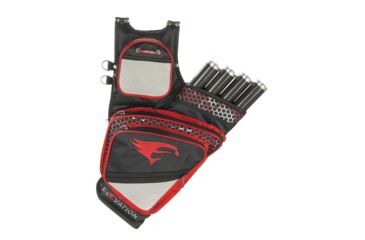 Image of Elevation Adrenalin Quiver, Black/Red 4 Tube RH 13025