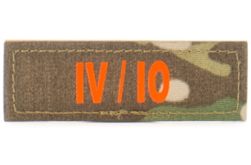 Image of Eleven 10 1x3 Med Name Tape Patch, Orange - E10-7003-IV/IO-MTC/ORG