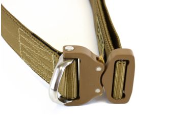 Image of Elite Survival Systems Elite Cobra Rigger's Belt with D Ring Buckle, Coyote Tan, Medium CRB-T-M