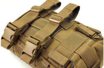 Image of Elite Survival Systems Can-Ready Gas Mask Pouches, Thigh Carry