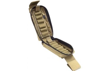 Image of Elite Survival Systems MOLLE Quick-Deploy Shotshell Pouch - Holds 18, Coyote Tan ME216-T