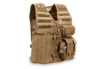 Image of Elite Survival Systems MVP Ammo Adapt Tactical Vest, Right Side Ammo, Coyote Tan MVP020101-T