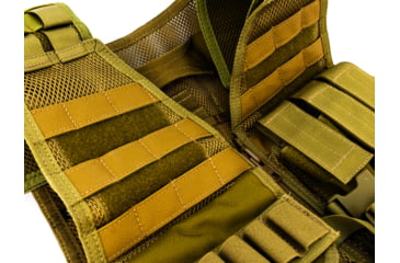Image of Elite Survival Systems MVP Commandant Tactical Holster Vest, Right Hand Holster, Coyote Tan MVP020103-T