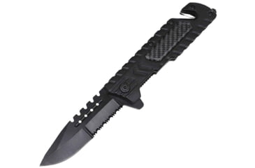 Image of ElitEdge Rescue Linerlock Black, EE10B031BKCF