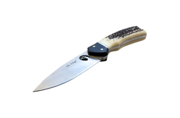 Image of Elk Ridge Drop Point Fixed Blade Knife, 3.5 in, 3Cr13 Stainless Steel Stainless Steel, White, ER-200-21JB