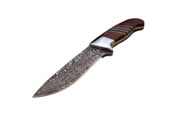 Image of Elk Ridge Drop Point Fixed Blade Knife, 3.75 in, 3Cr13 Stainless Steel Stainless Steel, Brown, ER-200-20BR