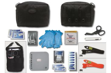 Image of EMI Active Shooter/bleed Aid Kit, Black - 9134
