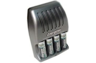 Image of Energizer 15 min AA / AAA Charger with 4 AA Rechargeable NIMH Batteries CH15MNCP-4