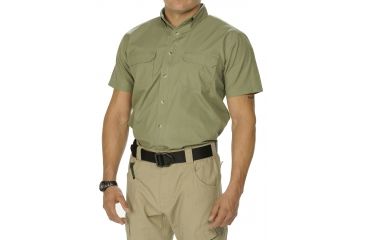 Image of EOTAC 401 Zip-Up Short-Sleeved Shirt