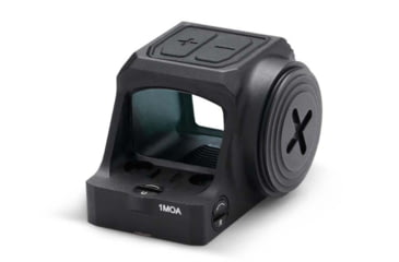 Image of EOTech 1x0.7in Pistol Reflex Red Dot Sight, Switchable Reticle, Black, EFLXRCE1BLK