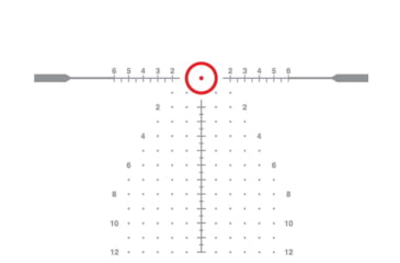 Image of EOTech Vudu 1-10x28mm Rifle Scope w/ Daylight Bright Dot, First Focal Plane, SR5 MRAD Reticle, VDU1-10SR5DF
